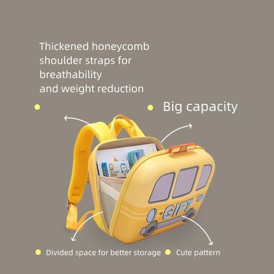 Mochila de escola de PVC Unisex para crianças para meninas Meninos Cartoons Inóspitas Para crianças Mochilas escolares