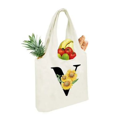 Fashion Style Logotipo personalizado Tote Bolsa de compras de mantimentos com material de revestimento de poliéster