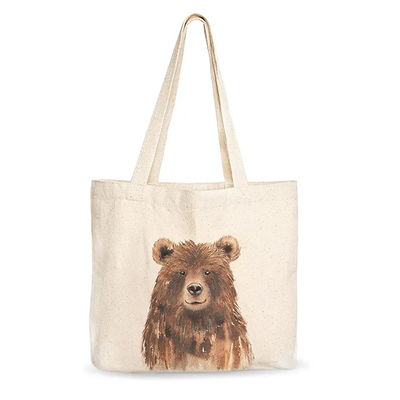 Fashion Style Logotipo personalizado Tote Bolsa de compras de mantimentos com material de revestimento de poliéster