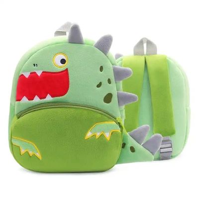 Cartoon 3D personalizado Mochilas de peluche para crianças