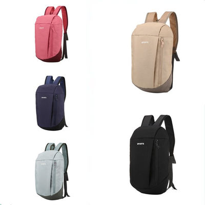 Mochila portátil de negócios impermeável para homens com padrão sólido e camada intermédia de computador