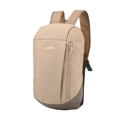 Mochila portátil de negócios impermeável para homens com padrão sólido e camada intermédia de computador
