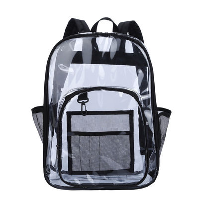 Mochila de PVC de cores claras para atividades escolares ao ar livre