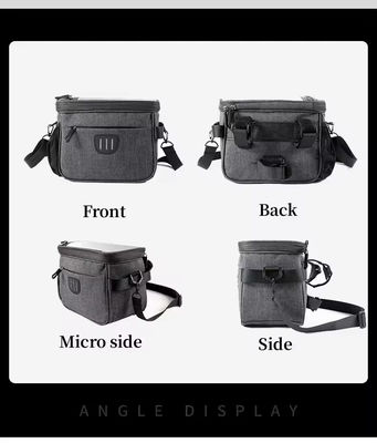 Saco de manobras de bicicleta Unisex ao ar livre Saco de bicicleta à prova d'água para saco frontal respirável