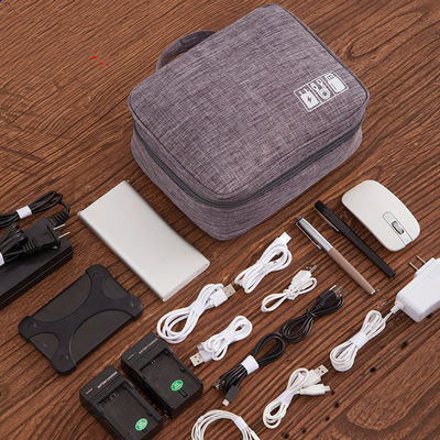 Saco cosmético simples de Oxford pendurado Kit de viagens de cores personalizadas