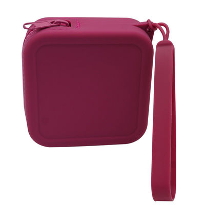 Bolsa de viagem de silicone de cor personalizada Bolsas de mão de moda para artigos de higiene feminino