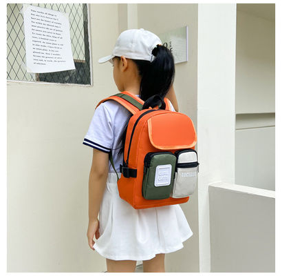 Crianças coloridas personalizadas Crianças pequenas Mochila de livros para crianças