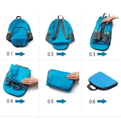 Mochila personalizada de tecido de algodão estilo ginásio para esportes ao ar livre Escalada Acampamento Caminhadas