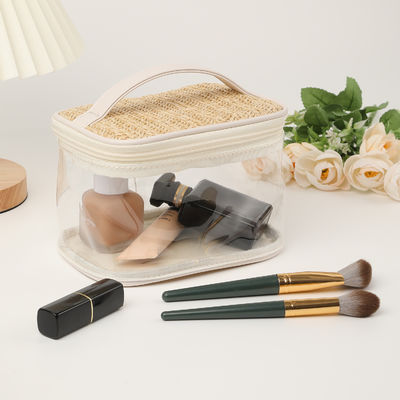 2024 Saco de higiene de viagem portátil de PVC de grande capacidade Saco de armazenamento cosmético para moda