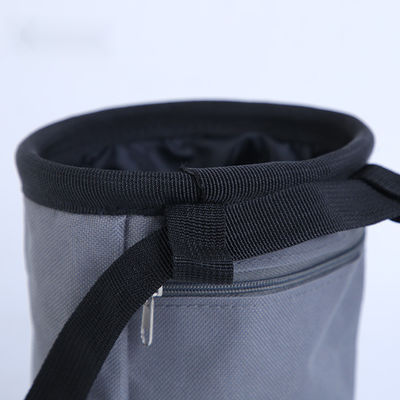 Bolsa de calcário de fechamento aberto de cor personalizada Bouldering Bucket para Escalada em Rocha Pesos