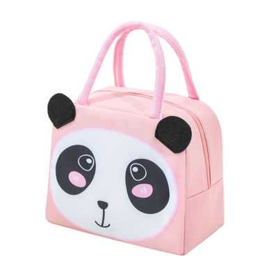 Carrinho de estilo animado entrega de comida térmica bolsa de frio isolado para crianças cor personalizada