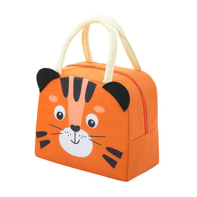 Carrinho de estilo animado entrega de comida térmica bolsa de frio isolado para crianças cor personalizada