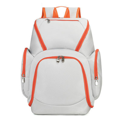 Mochila de Basquetebol de Equipa Mochila de ginástica esportiva masculina com padrão de letras e fecho com fecho de fecho