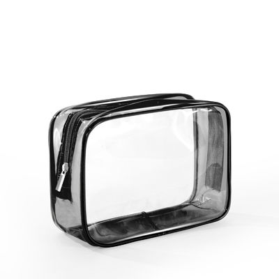 Maquiagem Organizador Cosmético Bolsas Tote Toiletries de viagem Saco com Bolsas Transparentes