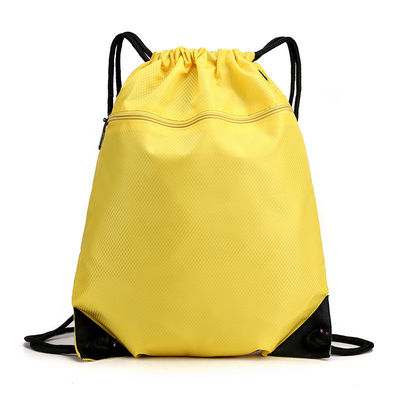 Mochila de corda de tração à prova d'água de grande capacidade com armação externa e material durável