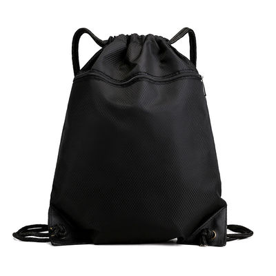 Mochila de corda de tração à prova d'água de grande capacidade com armação externa e material durável