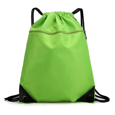 Mochila de corda de tração à prova d'água de grande capacidade com armação externa e material durável