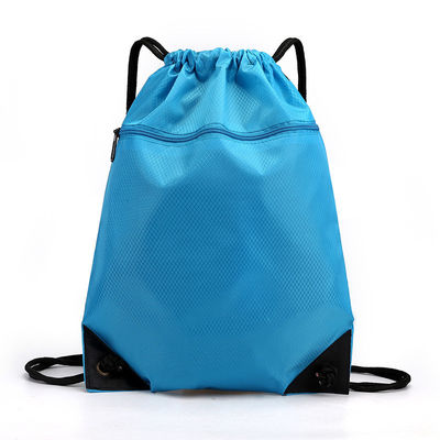 Mochila de corda de tração à prova d'água de grande capacidade com armação externa e material durável