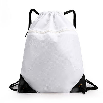 Mochila de corda de tração à prova d'água de grande capacidade com armação externa e material durável