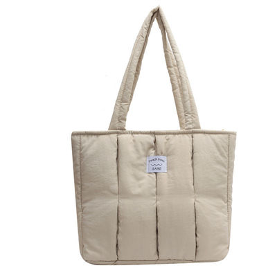 Bolsa de Tote personalizada para mulheres 2024 Moda Inverno Bolsa de ombro com colcha de retalhos Grande capacidade