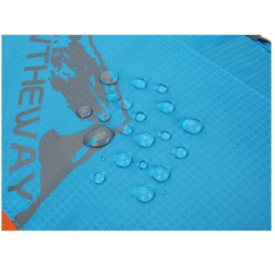 Logotipo personalizado Bolsas de ginástica esportiva de nylon dobrável leve impermeável mochila de saída