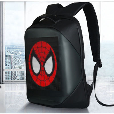 Mochila com Display LED de Manopla Sua companheira perfeita para publicidade ao ar livre