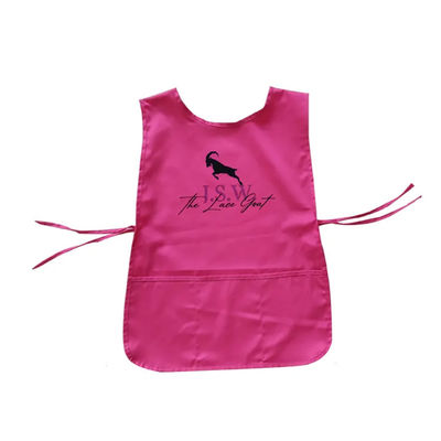 Uniforme de unhas unisex ajustável com três bolsos grandes