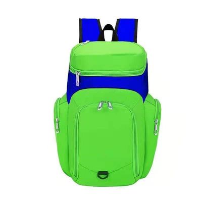 Mochila de basquete ou futebol de material com desenhos personalizados e fecho de zíper