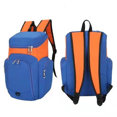 Mochila de basquete ou futebol de material com desenhos personalizados e fecho de zíper