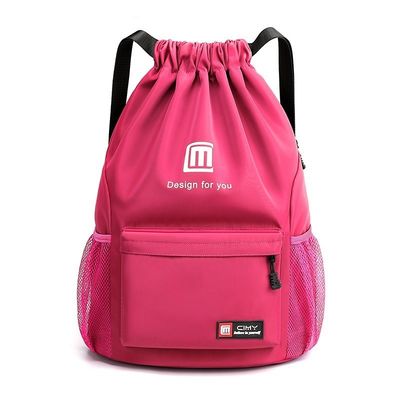 Bolsas de ginástica personalizadas Logotipo Bolsa de mochila de ginástica para mulheres Padrão Tipo de letra OEM/ODM aceitável
