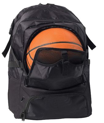 Mochila esportiva de cores brilhantes de grande capacidade com logotipo personalizado e padrão de letras