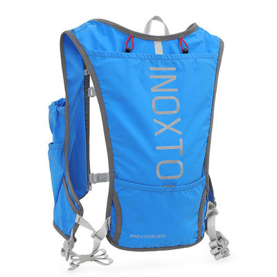 Mochila de hidratação para ciclismo ao ar livre com bolso de fecho interior e logotipo personalizado