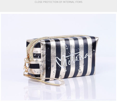 Bolsa de cosméticos de tira personalizável O mais recente estilo de moda para viagens à prova d'água