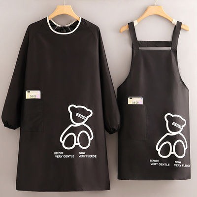 Apron de cozinha de impressão personalizada para chef Sublimação Impermeável de algodão poliéster Apron Logo Set