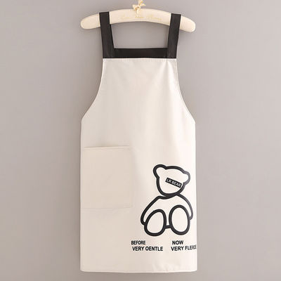 Apron de cozinha de impressão personalizada para chef Sublimação Impermeável de algodão poliéster Apron Logo Set