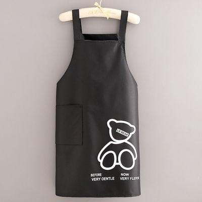 Apron de cozinha de impressão personalizada para chef Sublimação Impermeável de algodão poliéster Apron Logo Set