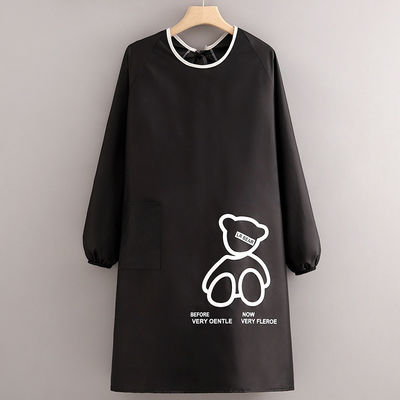 Apron de cozinha de impressão personalizada para chef Sublimação Impermeável de algodão poliéster Apron Logo Set