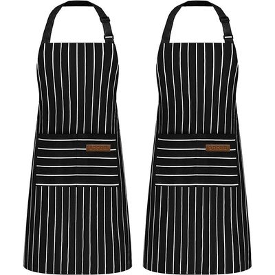 Restaurante Bar Farol de cozinha Unisex com 2 bolsos e design em relevo avançado