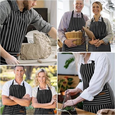 Restaurante Bar Farol de cozinha Unisex com 2 bolsos e design em relevo avançado