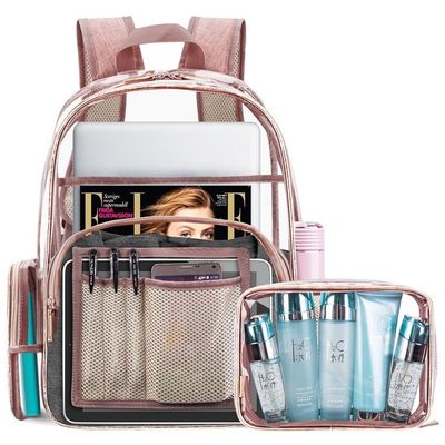 A mais recente mochila de PVC de moda perfeita para atividades escolares
