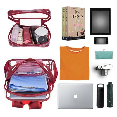 A mais recente mochila de PVC de moda perfeita para atividades escolares