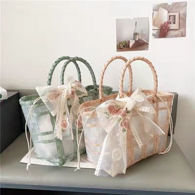 Poliéster revestimento PVC tecido Tote Jelly sacos para presentes de mulheres e casamentos escolha ideal