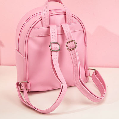 Vida diária da escola bolsas de desenho animado coloridas de bebê com luzes LED de brilho de design
