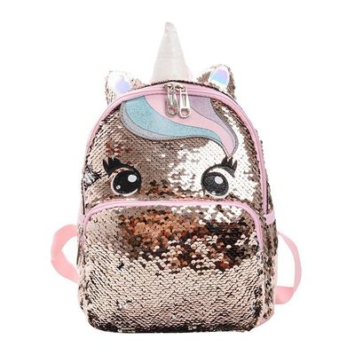 Logotipo personalizado Rainbow Glitter Bolsas escolares para adolescentes raparigas mais novo estilo na moda