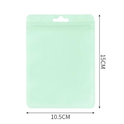Saco transparente espessado para armazenar convenientemente pincéis de maquiagem em cores personalizadas