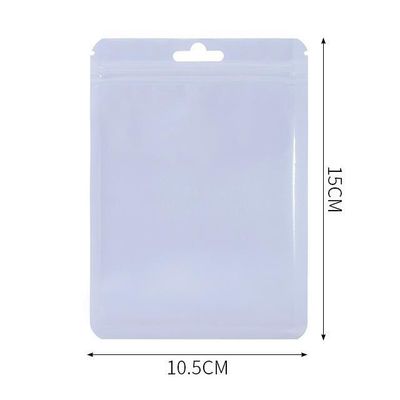Saco transparente espessado para armazenar convenientemente pincéis de maquiagem em cores personalizadas