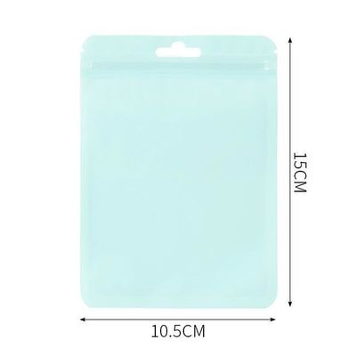 Saco transparente espessado para armazenar convenientemente pincéis de maquiagem em cores personalizadas