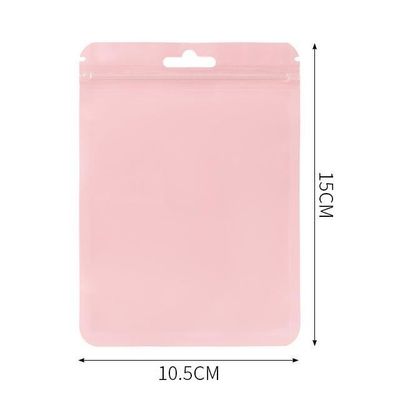Saco transparente espessado para armazenar convenientemente pincéis de maquiagem em cores personalizadas