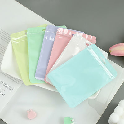 Saco transparente espessado para armazenar convenientemente pincéis de maquiagem em cores personalizadas