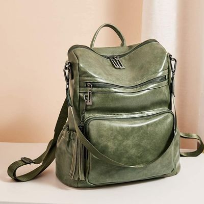 Saco de bolso feminino de 2021 Tendências de estilo coreano Mochila feminina com revestimento de poliéster